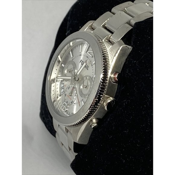 Fossil Perfect Boyfriend ES3883 Women Silver Band - Picture 4 of 12
